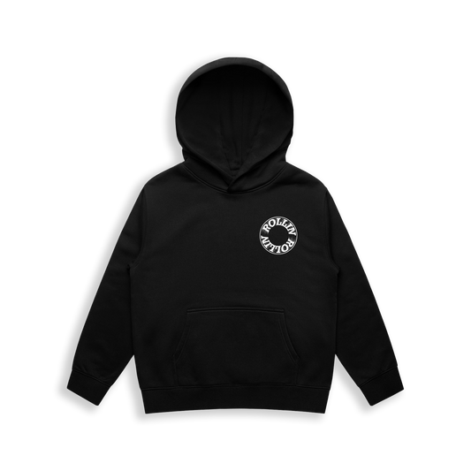 ROLLIN 2.0 KIDS HOODY [BLACK]