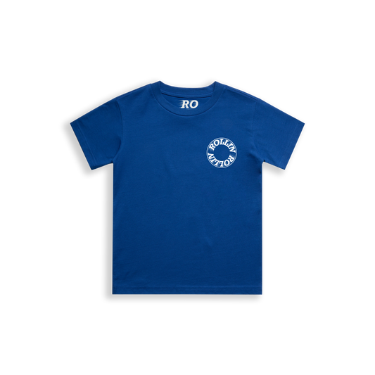 ROLLIN 2.0 KIDS TEE [BLUE]