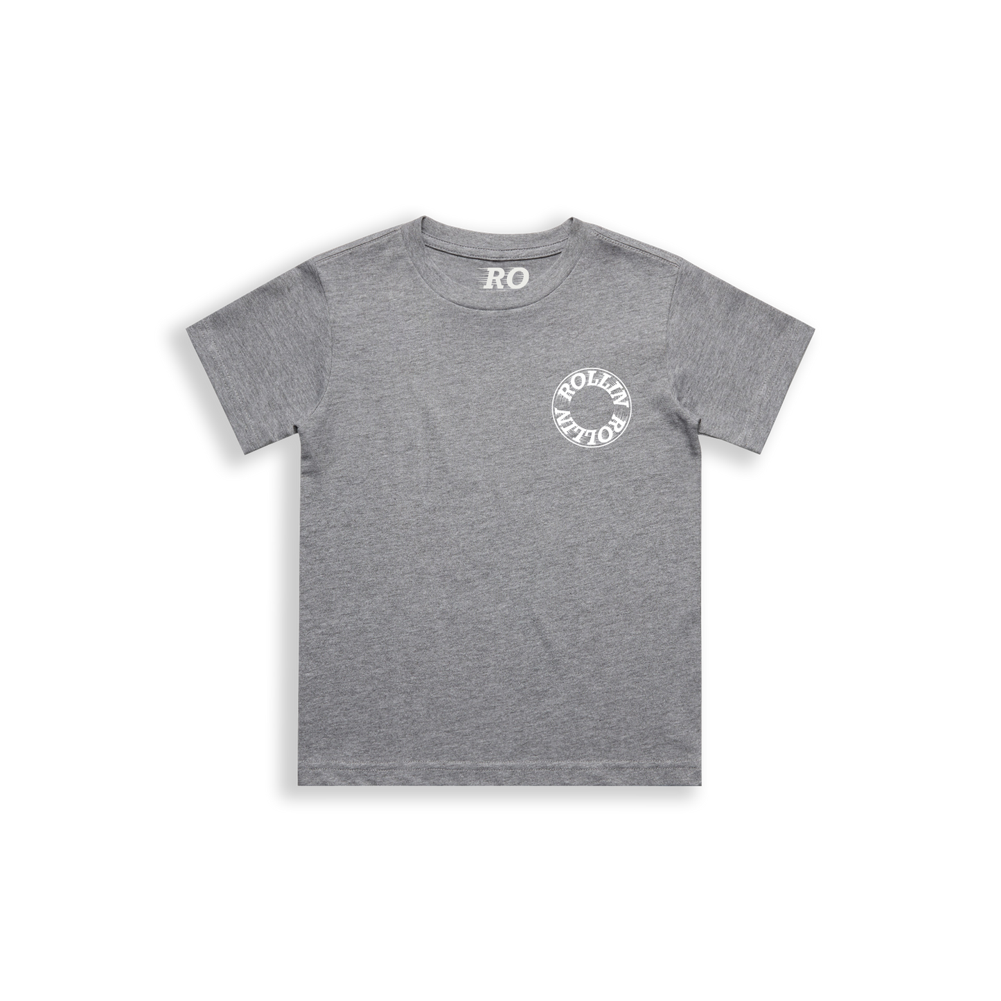 ROLLIN 2.0 KIDS TEE [HEATHER GREY]