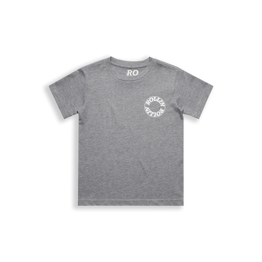 ROLLIN 2.0 KIDS TEE [HEATHER GREY]