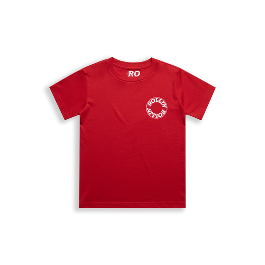 ROLLIN 2.0 KIDS TEE [RED]