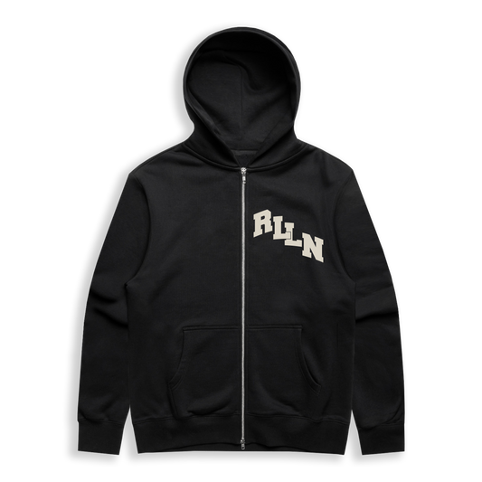 RLLN ZIP HOODY [BLACK]