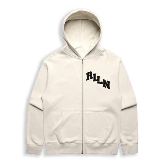 RLLN ZIP HOODY [ECRU]