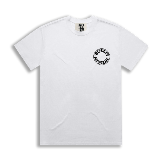 ROLLIN 2.0 HEAVY TEE [WHITE]