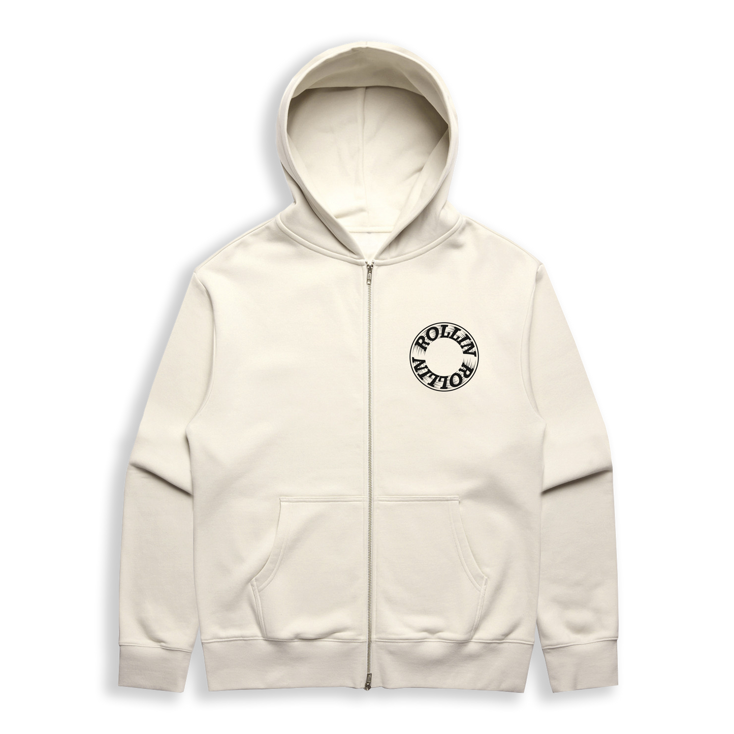 ROLLIN 2.0 ZIP HOODY [ECRU]