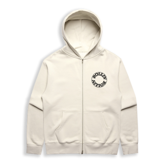 ROLLIN 2.0 ZIP HOODY [ECRU]