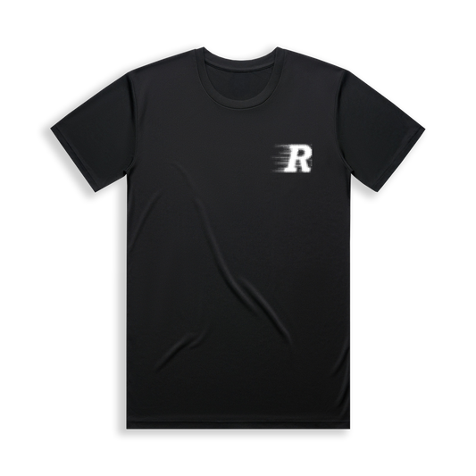 ROLLIN RUNNING TEE [BLACK]