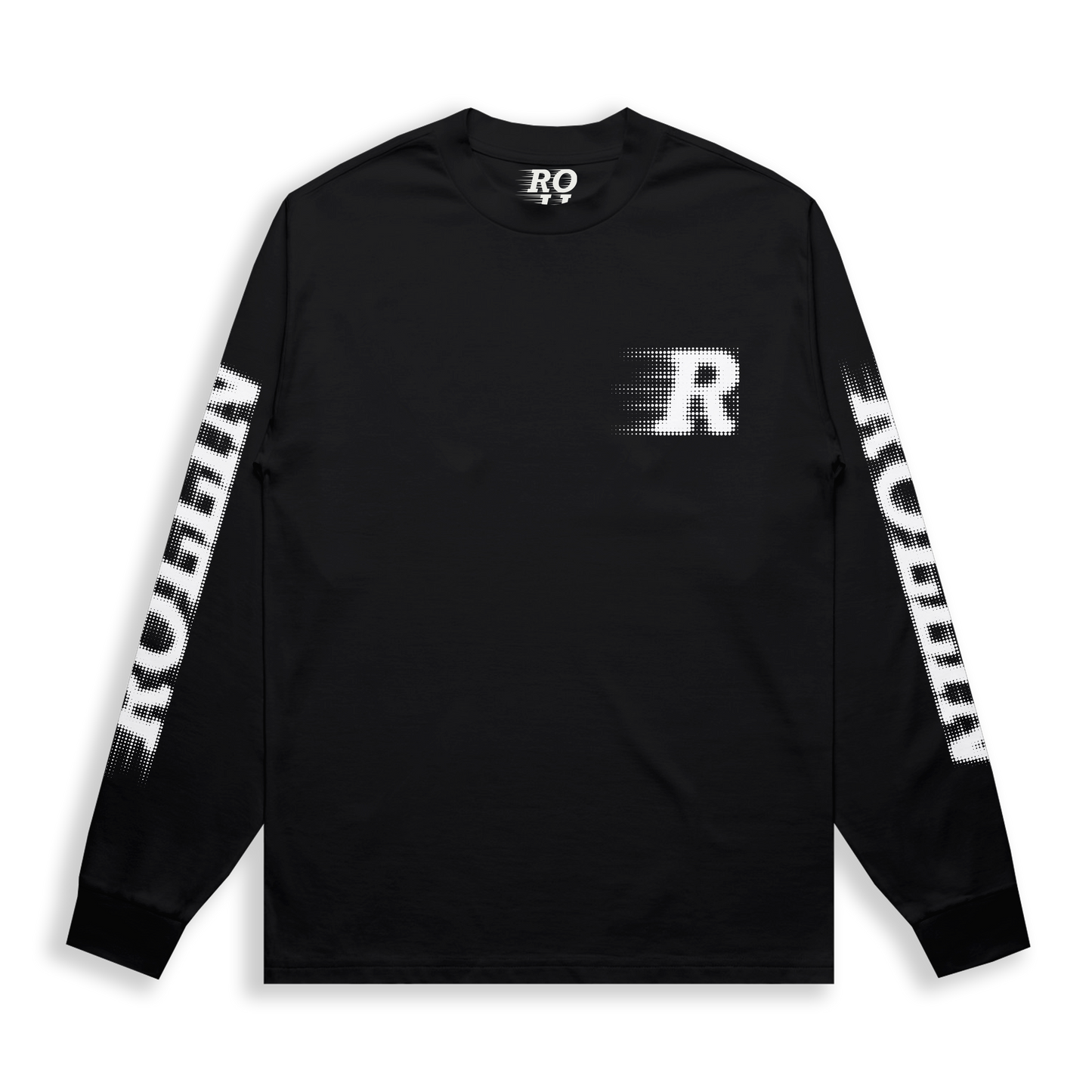 ROLLIN MOTION HEAVY LONGSLEEVE TEE [BLACK]