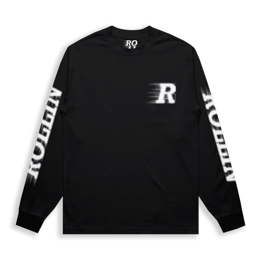 ROLLIN MOTION HEAVY LONGSLEEVE TEE [BLACK]