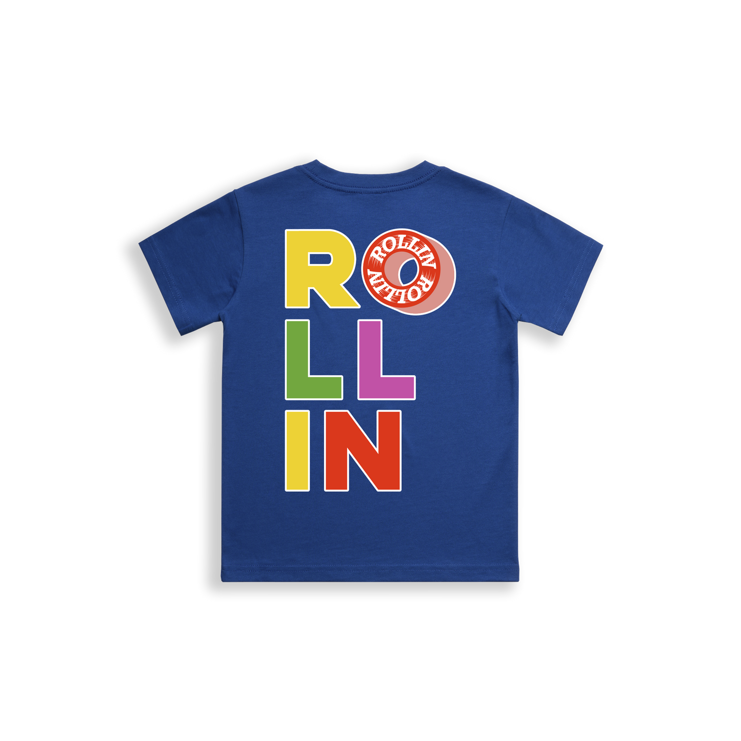 ROLLIN FRUITS KIDS TEE [BLUE]