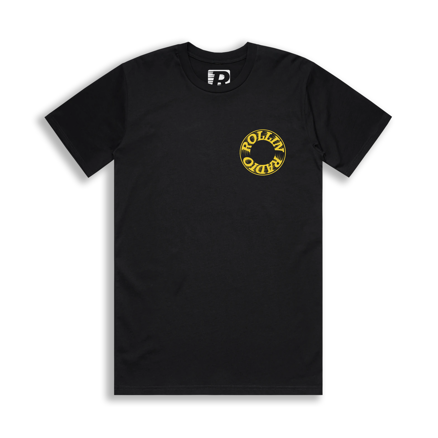 ROLLIN RADIO TEE [BLACK]