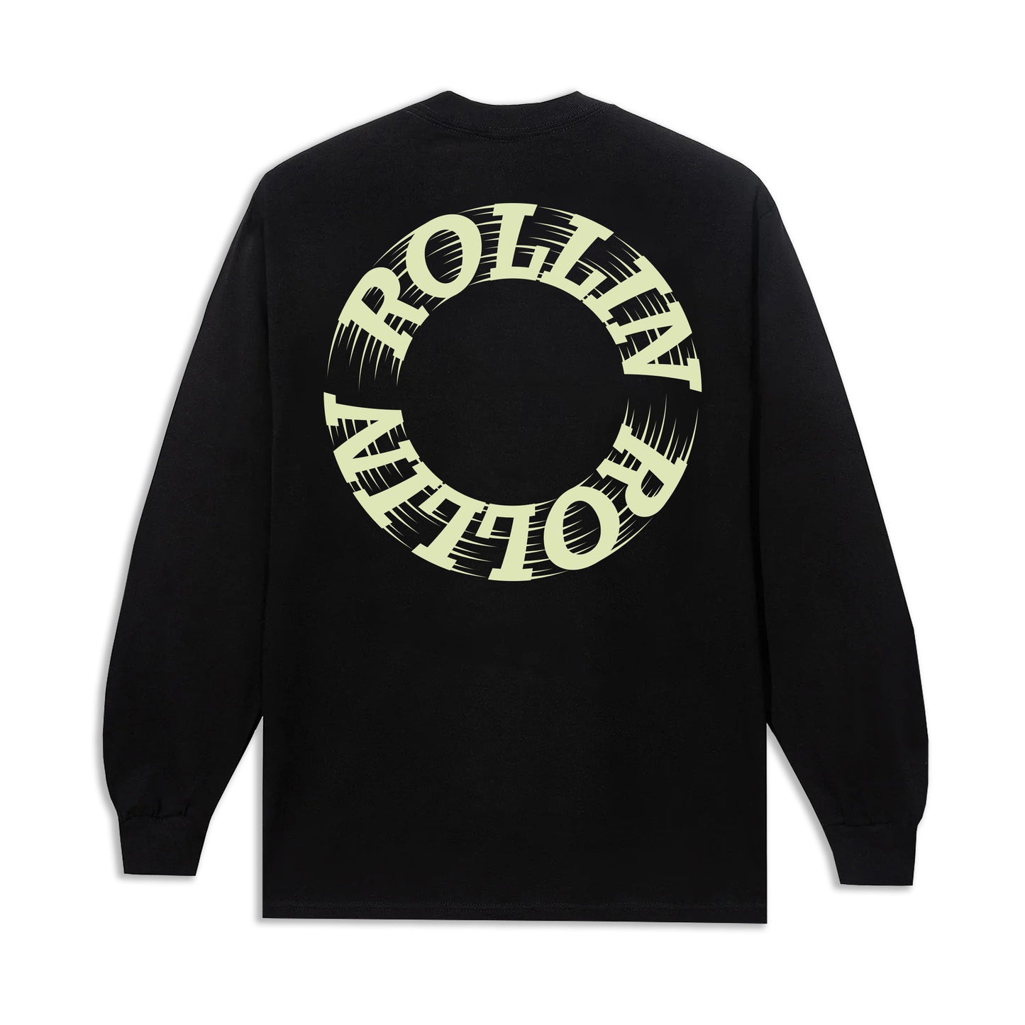 ROLLIN CORE LONGSLEEVE TEE [BLACK]