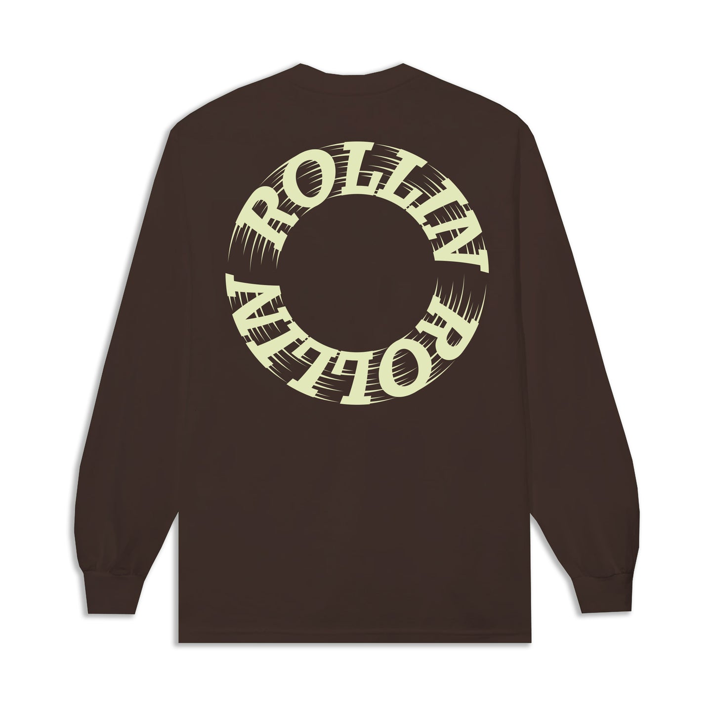 ROLLIN CORE LONGSLEEVE TEE [BROWN]