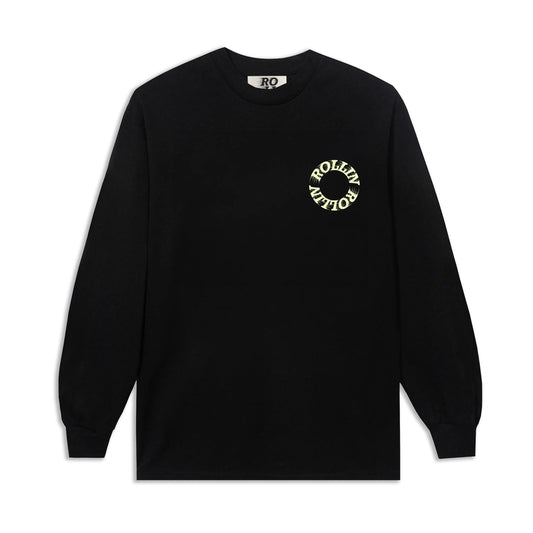 ROLLIN CORE LONGSLEEVE TEE [BLACK]