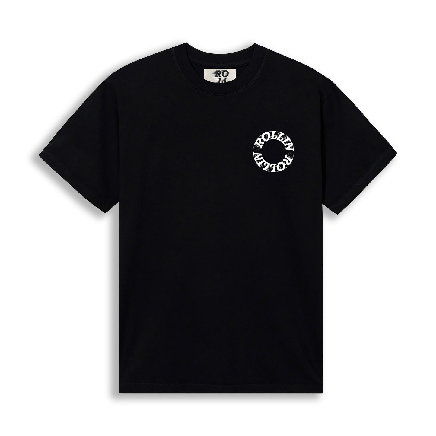 ROLLIN CORE TEE [BLACK]