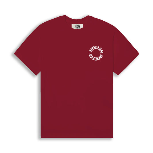 ROLLIN CORE TEE [CARDINAL RED]